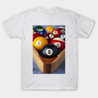 Pool Balls Racked Up T-Shirt